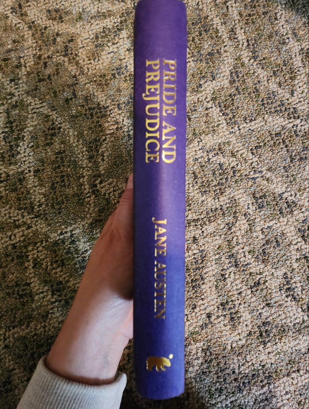 Pride and Prejudice Purple Hardcover with Gold Foil Pages - Picture 3 of 5